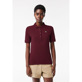 Lacoste Ultra Dry UV Protect Piqué Golf Polo - Bordeaux