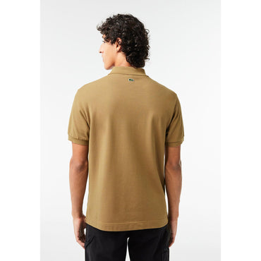 Lacoste Cotton Piqué L.12.12 Badge Detail Polo - Brown