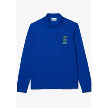 Lacoste Original L.12.12 Long Sleeved Badge Polo - Blue