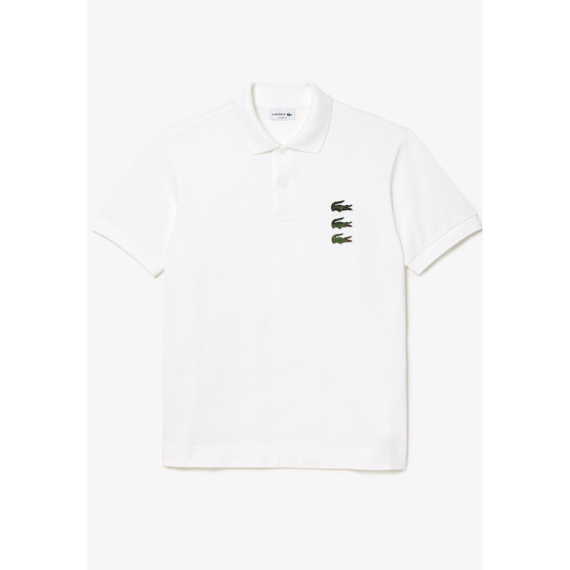 Lacoste Original L.12.12 Crocodile Badge Polo - White