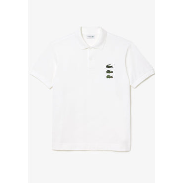 Lacoste Original L.12.12 Crocodile Badge Polo - White