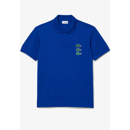 Lacoste Original L.12.12 Crocodile Badge Polo - Blue