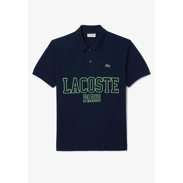 Lacoste Original L.12.12 Lacoste Flocked Polo - Marine