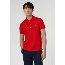 Lacoste Slim Fit Stretch Cotton Piqué Polo - Red