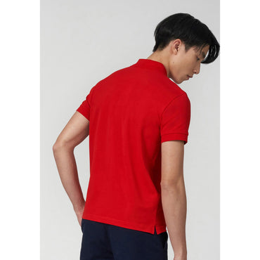 Lacoste Slim Fit Stretch Cotton Piqué Polo - Red