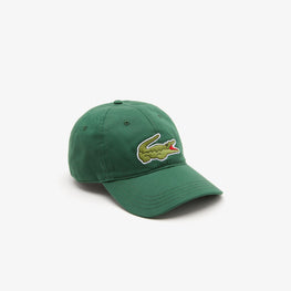 Lacoste Adjustable Organic Cotton Twill Cap - Green