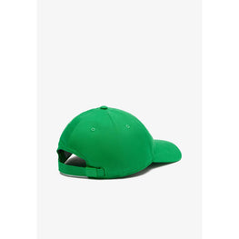 Lacoste Adjustable Organic Cotton Twill Cap - Green