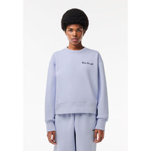 Lacoste Oversized Double Face Jogger Sweatshirt - Light Blue