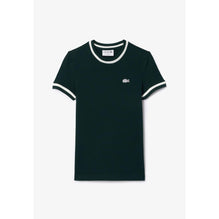 Lacoste French Made Stretch Piqué T-Shirt - Green / White