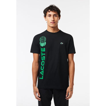 Lacoste Tennis x Daniil Medvedev Regular Fit T-Shirt - Noir