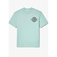 Lacoste Thick Jersey Back and Front Print T-Shirt - Light Green