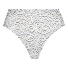 White Women Lake Swimsuit