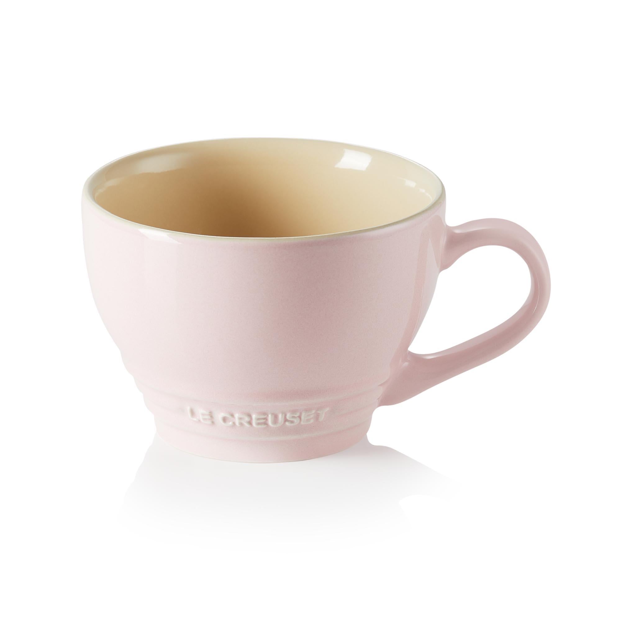 Giant Cappuccino Cup 400ml - Chiffon Pink