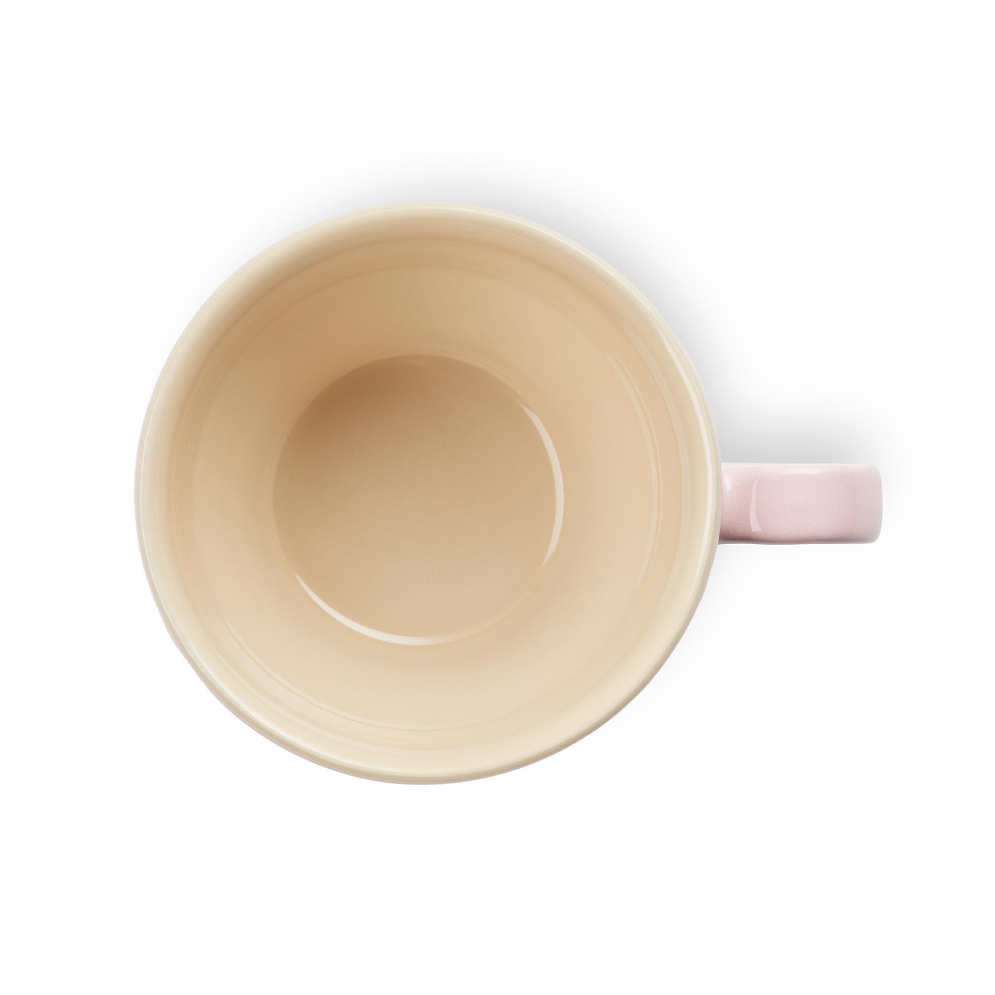 Giant Cappuccino Cup 400ml - Chiffon Pink