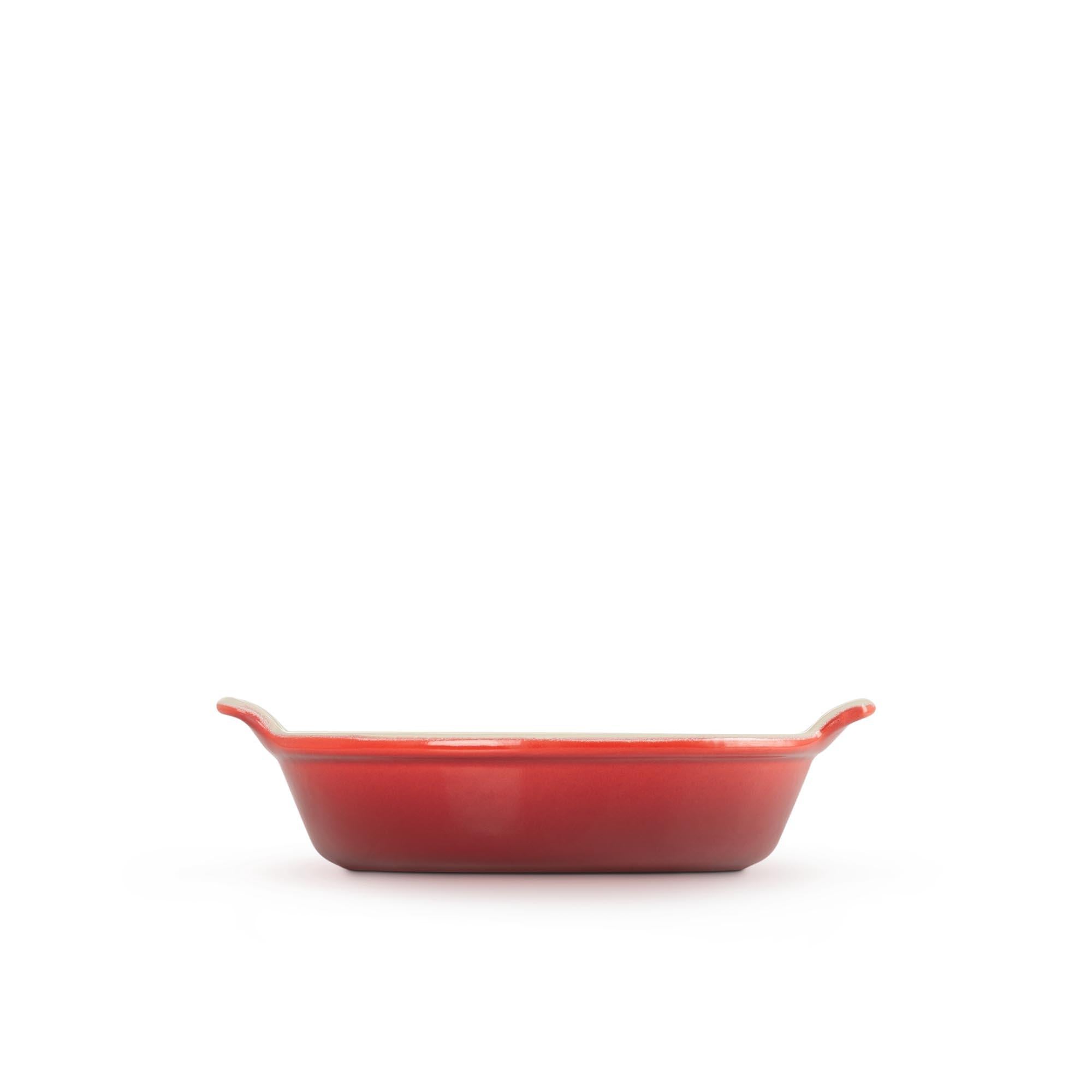 Round Gratin Dish 18cm - Cherry Red