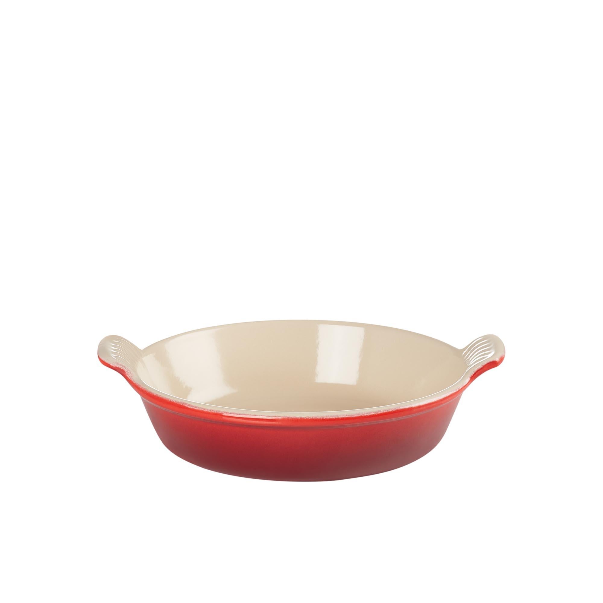 Round Gratin Dish 18cm - Cherry Red