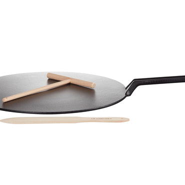 Crepe Pan + Spatula 32cm - Black