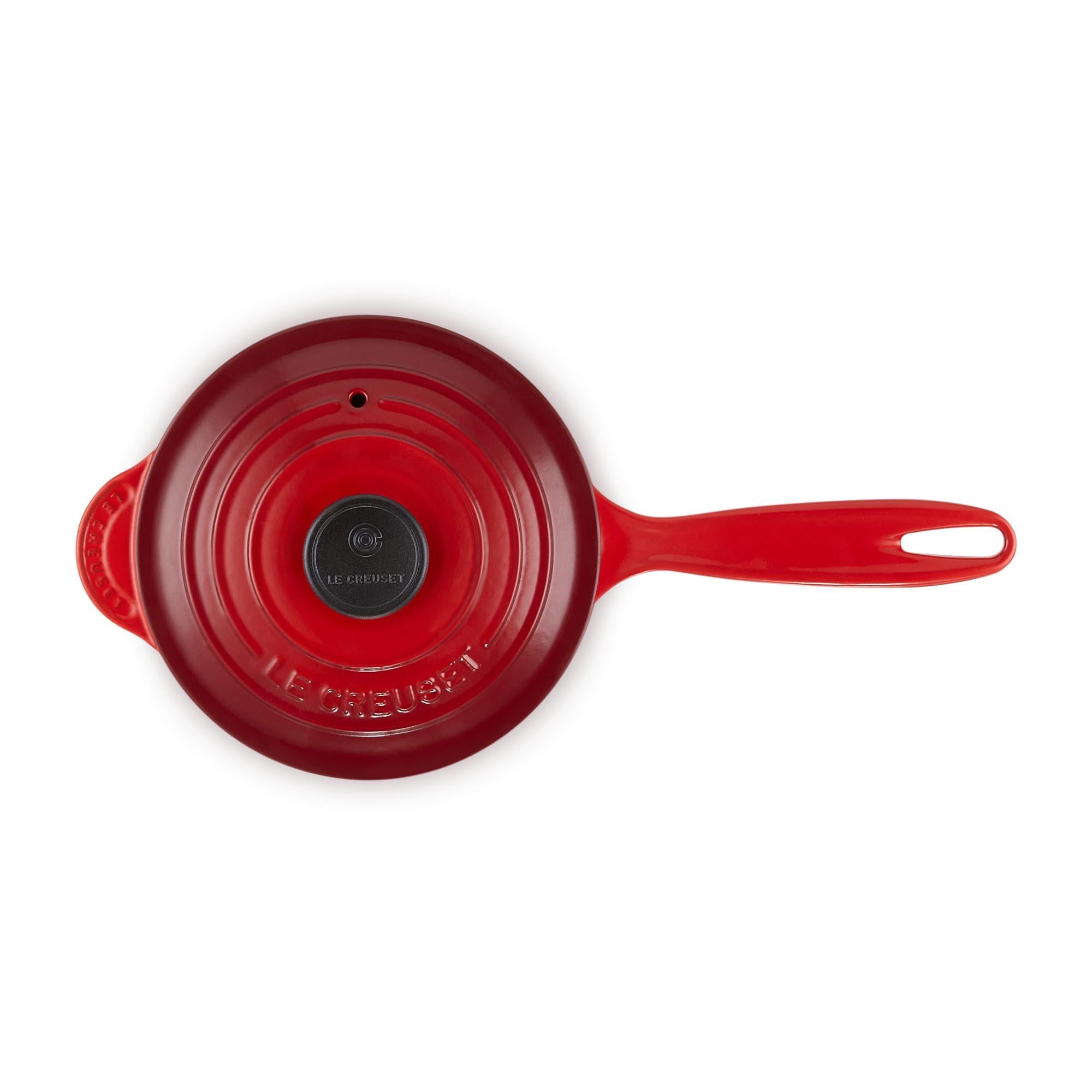 Iron Handle Saucepan 16cm - Cherry Red