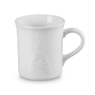 Coffee Mug Eiffel Tower 400ml - White