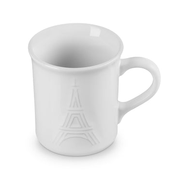 Coffee Mug Eiffel Tower 400ml - White