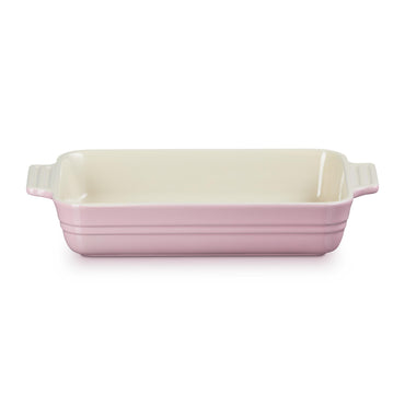 Classic Rectangular Dish 25cm - Satin Pink