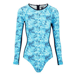 Blue Print Mother/Daughter Flower T&D Women Lexy Rashguards