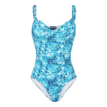 Blue Print Mother/Daughter Flower T&D Women Leonita Swimsuit