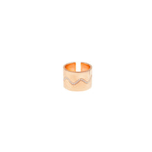 Ziggy Ring (S)(Shiny) - Rose Gold Plated