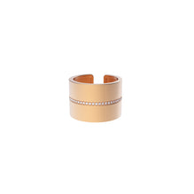 Shooting Stars Ring (S) (Brushed) - Rose Gold Plated