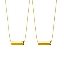 Pisces Necklace - Yellow Gold Plated