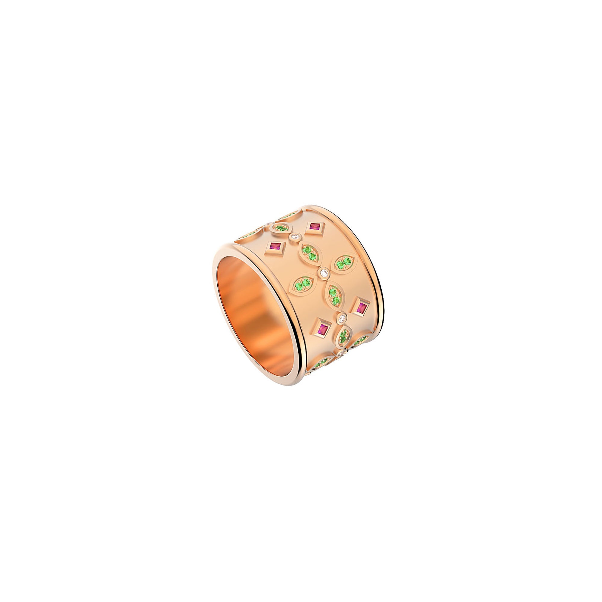 Alba Ring - Rose Gold Plated