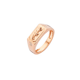 Lioness Ring - Rose Gold Plated