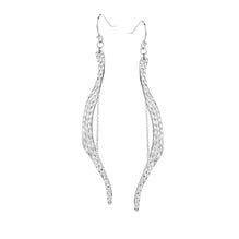 River Tale Earring - White Plated