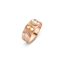 Moon Phase Ring - Rose Gold Plated