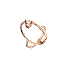 Magnetism Ring - Rose Gold Plated