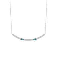 Dawn Necklace - White Plated