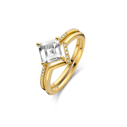 Evermore Ring - Yellow Gold Plated