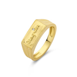 La Signature Ring - Yellow Gold Plated