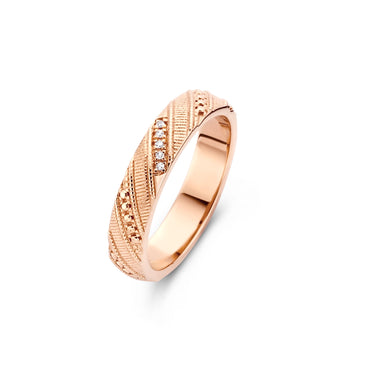 Scala Ring - Rose Gold Plated