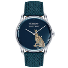 Morris & Co Forest Hare Rose Gold Indigo Perlon - 38mm