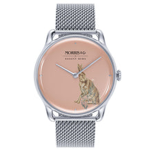 Morris & Co Primrose Forest Hare Silver Mesh - 38mm