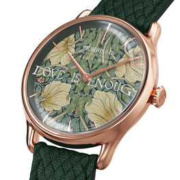 Morris & Co Pimpernel Rose Gold Fennel Perlon - 30mm