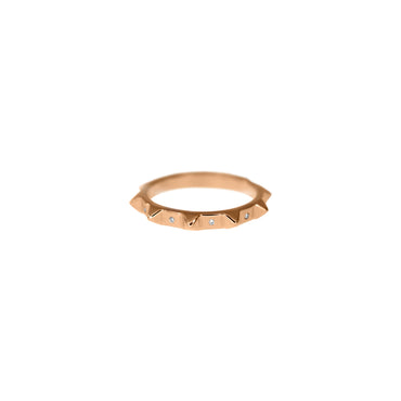 Crown Ring - Rose Gold Plated