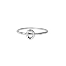 O Ring - White Plated