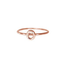 O Ring - Rose Gold Plated