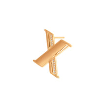 Trouble Earring (single) - Rose Gold Plated