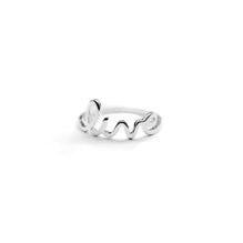 Live Ring - White Plated