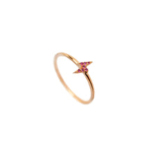 Thunder Ring Gemstones - Rose Gold Plated