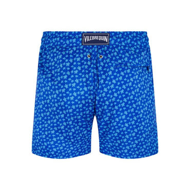 Blue Print Father/Son Micro Rnd Blue Men Mahina Swimsuit