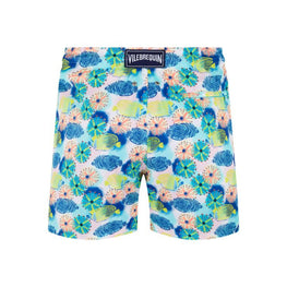 Multicolor Print Father/Son Urchins Fish Men Mahina Swimsuit